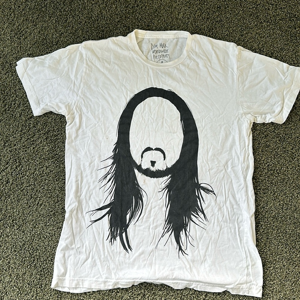Steve Aoki original t shirt from Dim Mak Fit to Party Label